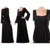 Empire Pleated Waist Extra Plus Maxi Dress