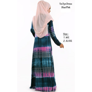 Tie Dye Jubah Dress