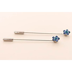 Small Floral Hijab Pin