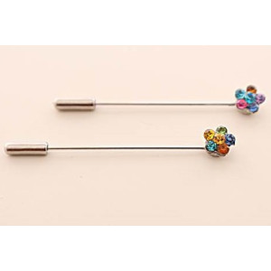 Small Floral Hijab Pin