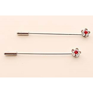 Small Floral Hijab Pin