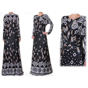 Layered Ruching Vneck Maxi Dress