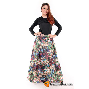 Floral Maxi Skirt