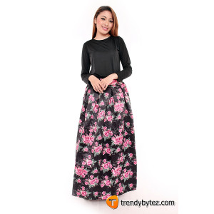 Roses Maxi Skirt