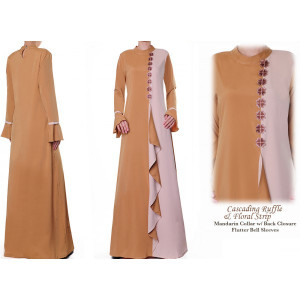 Cascading Ruffle Plus Maxi Dress