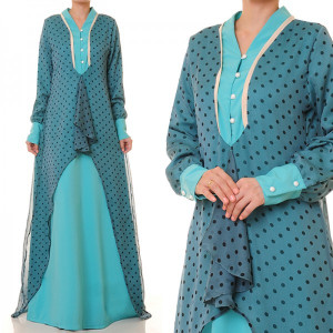 Low Standing Swan Neckline Maxi Dress