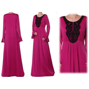 Flutter Sleeves Maxi Dress