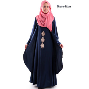 Jubah W Gold Patch