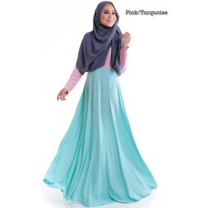 2 Tone Princess Jubah