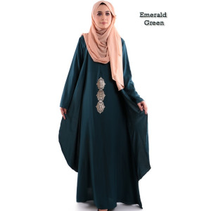 Jubah W Gold Patch