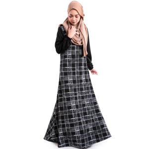 Printed Jubah Dress