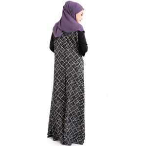 Printed Jubah Dress