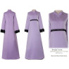 Mandarin Collar Bridal Satin Dress